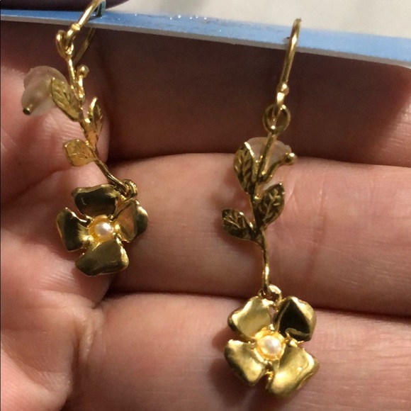 Tamar 925 Israel Hand Crafted Earrings - Picture 5 of 5